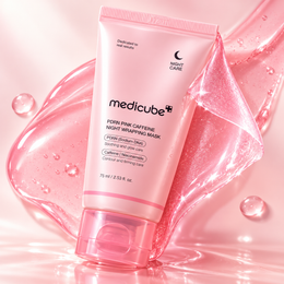 Medicube PDRN Pink Caffeine Night Wrapping Mask – 75ml