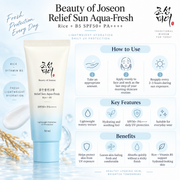 Beauty of Joseon Relief Sun Aqua-Fresh: Rice + B5 SPF50+ PA++++ – 50ml