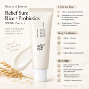 Beauty of Joseon Relief Sun: Rice + Probiotics SPF50+ PA++++ – 50ml