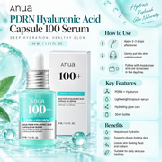 Anua PDRN Hyaluronic Acid Capsule 100 Serum – 30ml